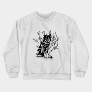 Thorn Wolf flash design Crewneck Sweatshirt